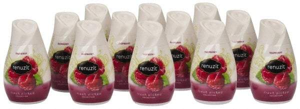 Renuzit - 7 oz Bottle Air Freshener - Gel, Raspberry Scent - Caliber Tooling