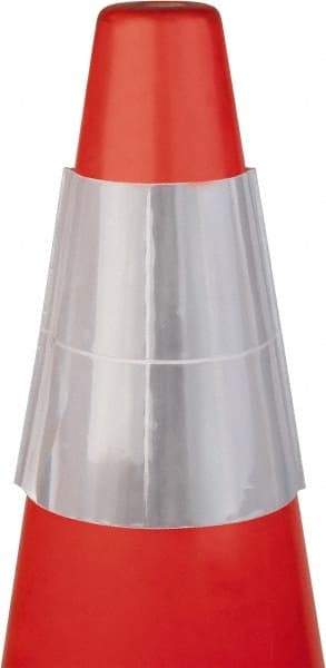 PRO-SAFE - 6" Wide Cone Collars - 0.1 Lb, White - Caliber Tooling