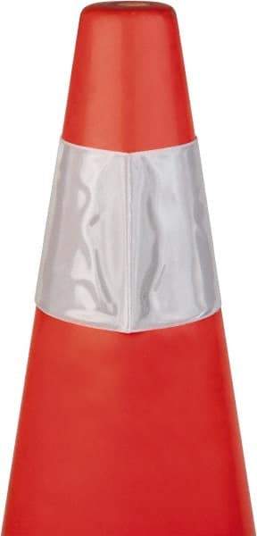 PRO-SAFE - 4" Wide Cone Collars - 0.1 Lb, White - Caliber Tooling