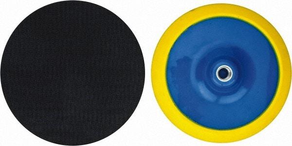 Tru-Maxx - 7" Diam Hook & Loop Disc Backing Pad - Medium Density, 7,200 RPM - Caliber Tooling