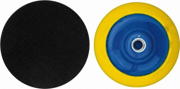 Tru-Maxx - 5" Diam Hook & Loop Disc Backing Pad - Medium Density, 7,800 RPM - Caliber Tooling