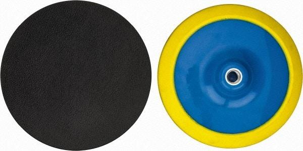 Tru-Maxx - 7" Diam Adhesive/PSA Disc Backing Pad - Hard Density, 7,200 RPM - Caliber Tooling