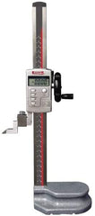 SPI - 24" Electronic Height Gage - 0.0005" Resolution, Accurate to 0.003", LCD Display - Caliber Tooling