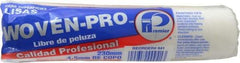 Premier Paint Roller - 3/16" Nap, 9" Wide Paint Woven-Pro Roller Cover - Smooth Texture, Woven - Caliber Tooling