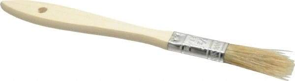 Premier Paint Roller - 1/2" Hog Chip Brush - 1-3/4" Bristle Length, 5-1/4" Wood Handle - Caliber Tooling