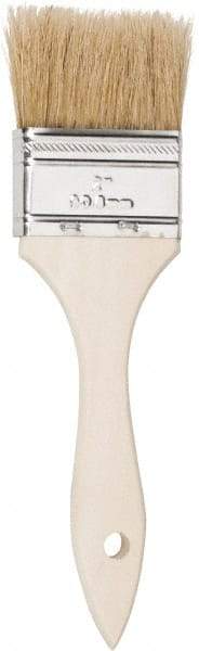 Premier Paint Roller - 2" Hog Chip Brush - 1-3/4" Bristle Length, 5" Wood Handle - Caliber Tooling