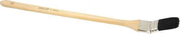 Premier Paint Roller - 1-1/2" Hog Radiator Brush - 1-3/4" Bristle Length, 17-3/4" Wood Handle - Caliber Tooling