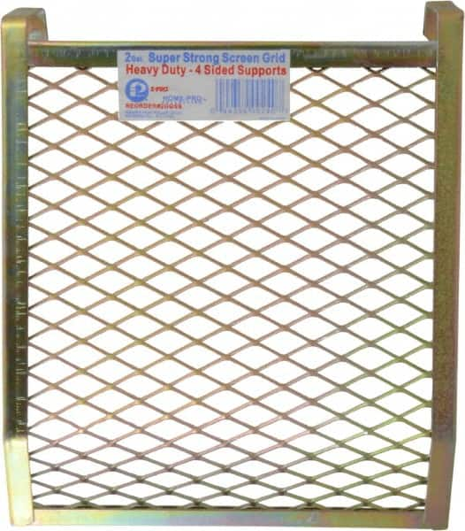 Premier Paint Roller - 2 Gal Compatible Paint Heavy-Duty 4-Sided Mesh Grid - 9" Roller Compatibility, Metal - Caliber Tooling