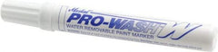 Markal - White Oil-Based Paint Marker - Fine Tip, Alcohol Base Ink - Caliber Tooling