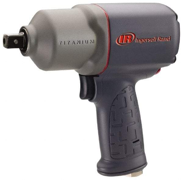 Ingersoll-Rand - 1/2" Drive, 15,000 RPM, 780 Ft/Lb Torque Impact Wrench - Pistol Grip Handle, 1,500 IPM, 4 CFM, 1/4" NPTF Inlet - Caliber Tooling