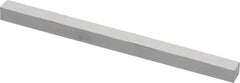 Made in USA - 1200 Grit Aluminum Oxide Square Polishing Stone - Ultra Fine Grade, 1/4" Wide x 4" Long x 1/4" Thick - Caliber Tooling