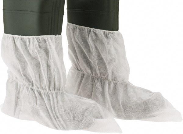 Dupont - Size XL, SureStep, Standard Boot Cover - White, Non-Chemical Resistant - Caliber Tooling