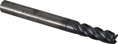 Kennametal - 1/4", 4 Flute, Solid Carbide, 0.03" Corner Radius End Mill - 2-1/2" OAL, 3/4" LOC - Caliber Tooling