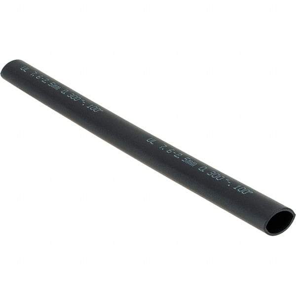 Value Collection - 6" Long Heat Shrink Electrical Tubing - Black - Caliber Tooling