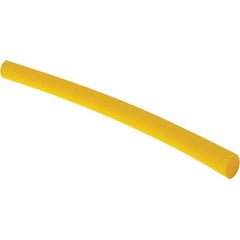 Value Collection - 4" Long Heat Shrink Electrical Tubing - Yellow - Caliber Tooling