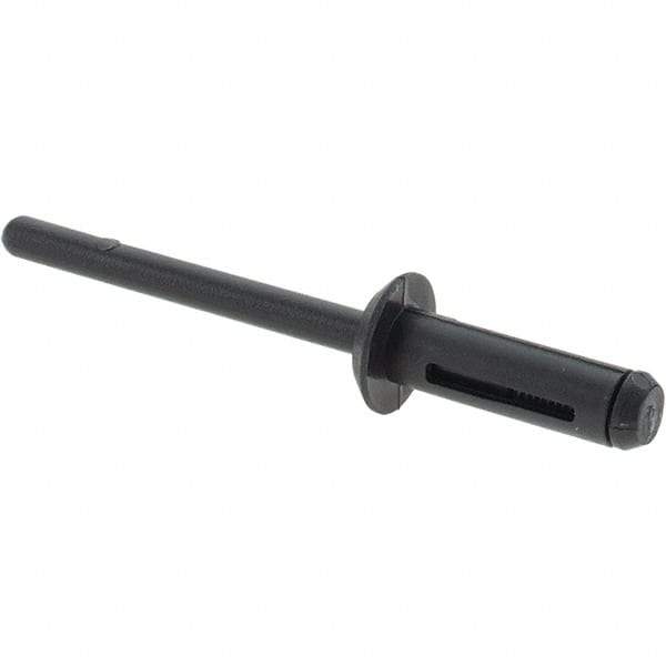 Value Collection - Nylon Multi Grip Blind Rivet - 1/8" to 5/32" Grip, 9mm Head Diam, - Caliber Tooling