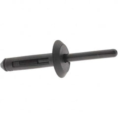 Value Collection - Flat Head, Nylon Multi Grip Blind Rivet - Caliber Tooling