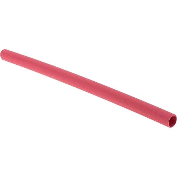 Value Collection - 6" Long Heat Shrink Electrical Tubing - Red - Caliber Tooling