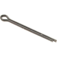 Value Collection - 5/32" Diam x 2" Long Extended Prong Cotter Pin - Grade 2, Zinc-Plated, Steel - Caliber Tooling