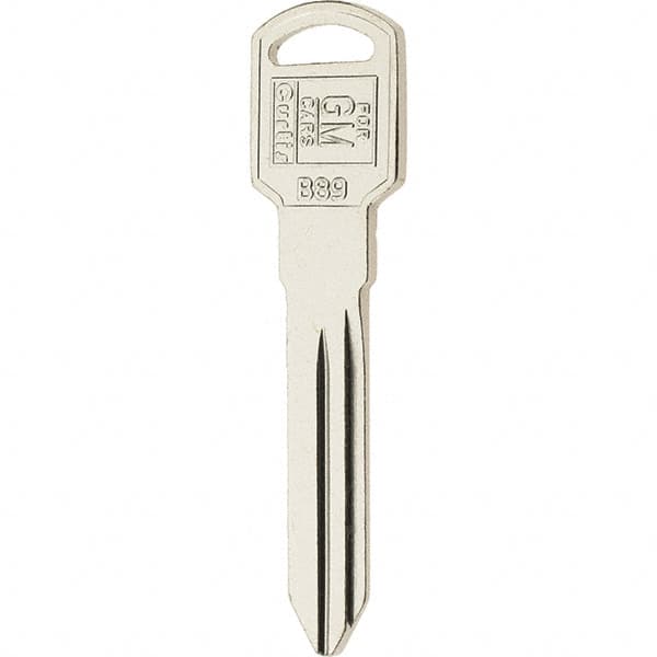 Value Collection - GM Key Blank - Nickel - Caliber Tooling