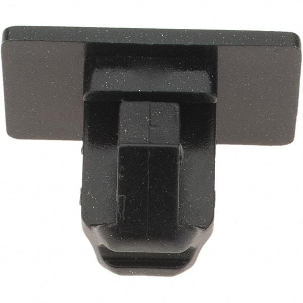 Made in USA - 31mm Hole Diam, Plastic Panel Rivet - 13mm Length Under Head, 31mm Material Thickness - Caliber Tooling