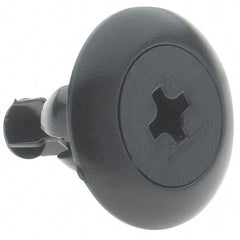 Value Collection - Nylon Screw Mount Blind Rivet - 16mm Head Diam, 9mm Length Under Head, - Caliber Tooling