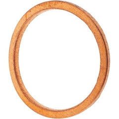 Value Collection - M16 Screw, Copper Standard Flat Washer - 18mm ID x 22mm OD, 1.5mm Thick - Caliber Tooling