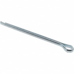 Value Collection - 7/64" Diam x 2" Long Hammerlock Cotter Pin - Grade 2, Zinc-Plated, Steel - Caliber Tooling