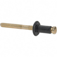 Made in USA - Aluminum Peel Blind Rivet - Steel Mandrel, 3/32" to 1/8" Grip, 12.7mm Length Under Head, - Caliber Tooling