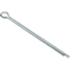 Value Collection - 5/16" Diam x 5" Long Extended Prong Cotter Pin - Grade 2, Zinc-Plated, Steel - Caliber Tooling