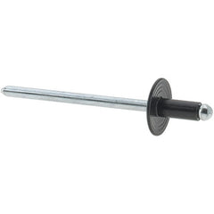 Value Collection - Steel Peel Blind Rivet - Steel Mandrel, 1/8" to 3/16" Grip, - Caliber Tooling