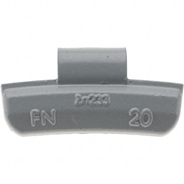 Value Collection - 20 g FN Wheel Weight - Zinc, For Use with Automotive & Light Trucks - Caliber Tooling