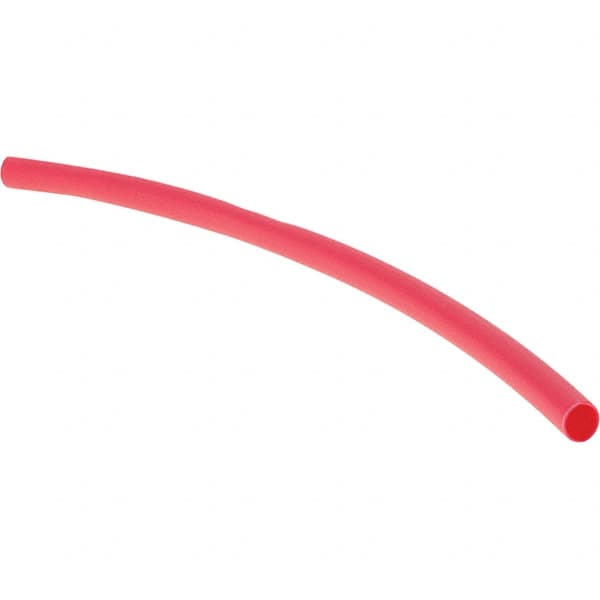 Value Collection - 6" Long Heat Shrink Electrical Tubing - Red - Caliber Tooling