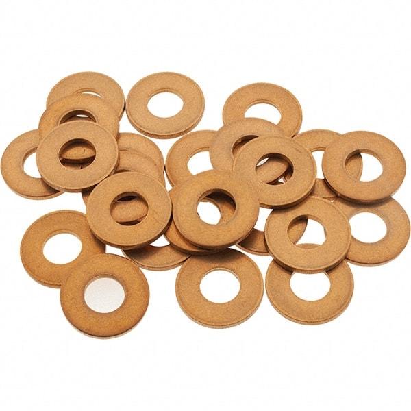 Value Collection - 1/4" Screw, Silicon Bronze Standard Flat Washer - 5/16" ID x 11/16" OD, 1-1/16" Thick - Caliber Tooling