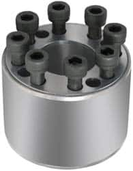 Climax Metal Products - M8 Thread, 1-5/8" Bore Diam, 2.953" OD, Shaft Locking Device - Caliber Tooling