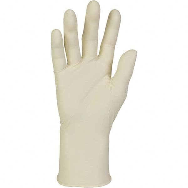 Kimtech - Size S, 6.3 mil, Medical Grade, Powder Free Latex Disposable Gloves - Exact Industrial Supply