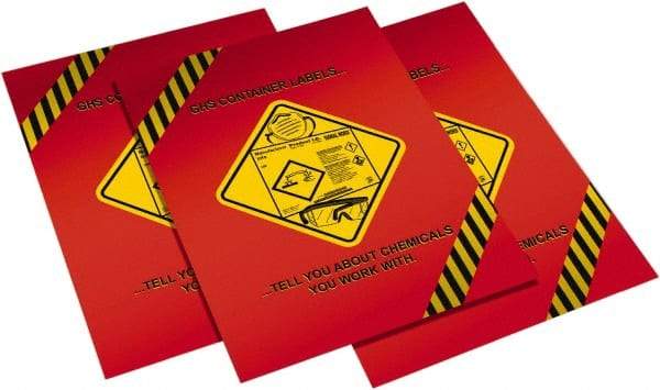 Marcom - GHS Container Labeling Training Booklet - English, Regulatory Compliance Series - Caliber Tooling