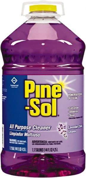 Pine-Sol - 144 oz Bottle All-Purpose Cleaner - Liquid, Lavender - Caliber Tooling