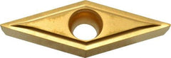 Value Collection - VBMT330.5 Grade TCN55 Carbide Turning Insert - 35° Diamond, 3/8" Inscr Circle, 3/16" Thick, 0.008" Corner Radius - Caliber Tooling