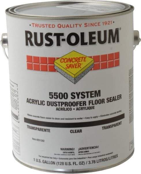 Rust-Oleum - 1 Gal Can Semi Gloss Clear Sealer - <100 g/L VOC Content - Caliber Tooling