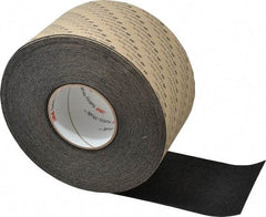 3M - Black Solid Color Anti-Slip Vinyl Tape - 4" Wide x 60' Long - Caliber Tooling