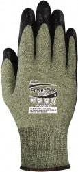 Ansell - Size XS, Neoprene Coated Kevlar, Flame Resistant Gloves - Kevlar Lined, 12 cal/Sq cm Max Arc Protection, ANSI S11.11, NFPA70E & CGSB 155.20-2000 - Caliber Tooling