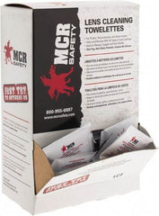 MCR Safety - Lens Cleaning Towelettes & Tissues Cleaner Type: Non-Silicone Number of Towelettes/Tissues: 100 - Caliber Tooling