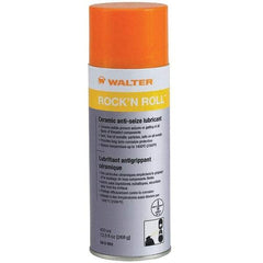 WALTER Surface Technologies - 10.6 oz Aerosol General Purpose Anti-Seize Lubricant - Metal Free, 2,500°F, White, Food Grade, Water Resistant - Caliber Tooling