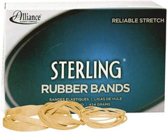 Alliance - 4" Circumference, 1/8" Wide, Ergonomic Rubber Band Strapping - 850 Pieces - Caliber Tooling