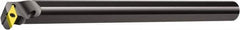 Sandvik Coromant - 1.2402" Min Bore Diam, 12" OAL, 1" Shank Diam, A..SVUBR/L Indexable Boring Bar - Screw-On Holding Method - Caliber Tooling