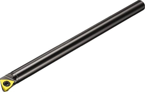 Sandvik Coromant - 6.6mm Min Bore Diam, 3-1/4" OAL, 3/16" Shank Diam, A-SWLP Indexable Boring Bar - WPMT 1.210 Insert, Screw Clamping Holding Method - Caliber Tooling