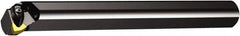 Sandvik Coromant - 2" Min Bore Diam, 12" OAL, 1-1/2" Shank Diam, A-DWLN Indexable Boring Bar - WNMG 432 Insert, Wedge Holding Method - Caliber Tooling