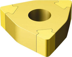 Sandvik Coromant - WNGA433 Grade 7015 CBN Turning Insert - TiN Finish, 80° Trigon, 1/2" Inscr Circle, 3/16" Thick, 3/64" Corner Radius - Caliber Tooling