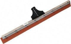 SEYMOUR-MIDWEST - 24-3/8" Rubber Blade Floor Squeegee - Threaded End, Single Edge, Aluminum Holder - Caliber Tooling